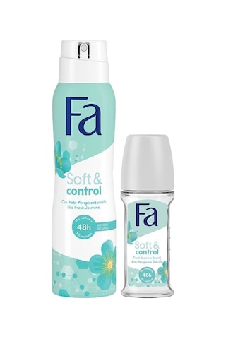 Fa Soft & Control Roll-on 50 Ml + Soft & Control Deosprey 150 Ml set-hnkl-2316-4798