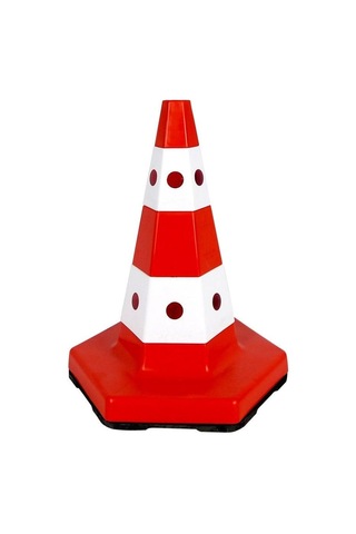 Şirkete Özel Çift Taraf Baskı + Klasik Kedi Gözlü Trafik Konisi