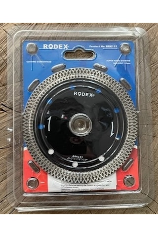Rodex 115mm Ultra Granit Kesme Taşı Porselen Mermer Seramik Kesici