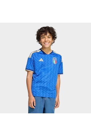 Adidas İtalya 26 İç Saha Çocuk Mavi Forma Jy7585