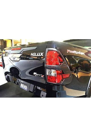 Toyota Hilux Revo 2015 + Arka Stop Çerçevesi Sağ Ve Sol Set Siyah