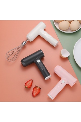 Jian Fan Yumurtaçırpıcıev Küçükkek Pişir Arabısütük Köpükarıştırıcı Pembe - Yeşil