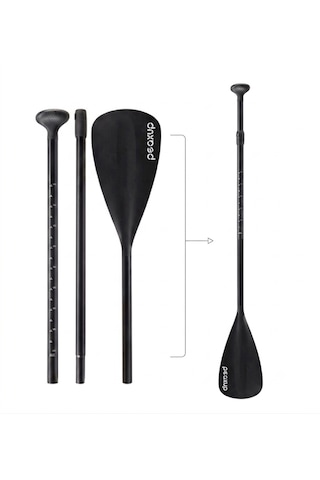 Peaxup Ayarlanabilir Stand Up Paddle Board Küreği - Hafif Alüminyum Tek Taraflı Kürek
