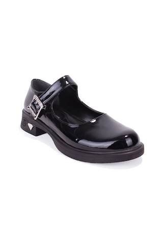 Dagoster Dza07-1004v01 Siyah Rugan Günlük Loafer Kadın Ayakkabı