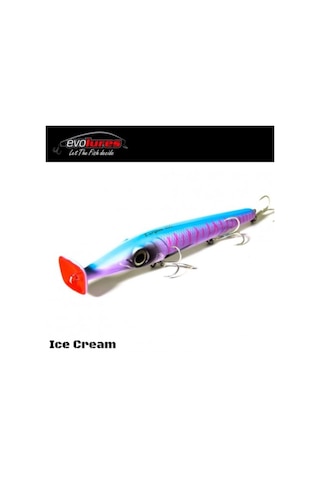 Evolures Zargana 150F / 150Mm 21Gr Topwater Suni Yem Ice Cream