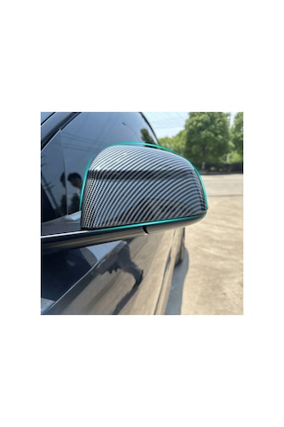 Red Lion Parts Tesla Model Y Juniper 2025+ Uyumlu Stil Ayna Kapağı Seti Karbon Fiber