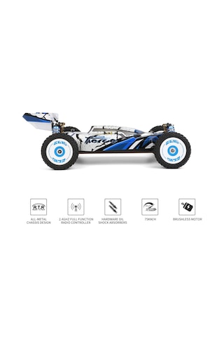 Toystower Rc Araba Off-road Araba Yüksek Hızlı Rc Paletli 1/12 Hz