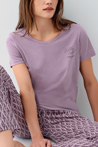 Pierre Cardin Kadın Mor Pijama Takım Mor