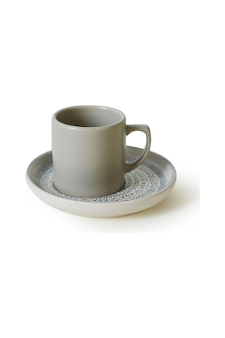 Keramika Stone Kahve Takımı 12 Parça 6 Kişilik 21426