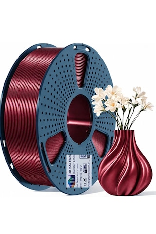 Tag Premium Pla Filament Metalik Bordo 1.75mm Tag Premium Pla Filament Metalik Bordo 1.75mm