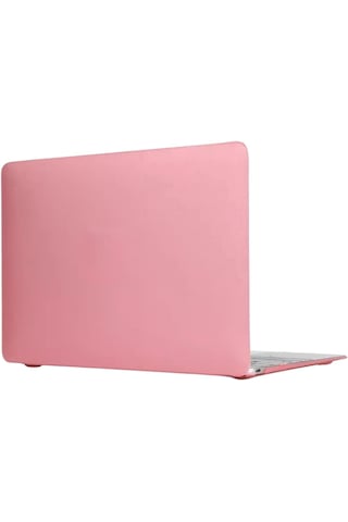 Arabulalaca Macbook Uyumlu Neo 13 Inç A3404 Model Mat Doku Koruma Kılıfı Alt Ve Üst Koruyucu Renk Pembe