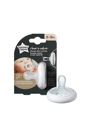 Tommee Tippee Closer to Nature Breast-Like Soother Emzik 6-18 Ay Pembe