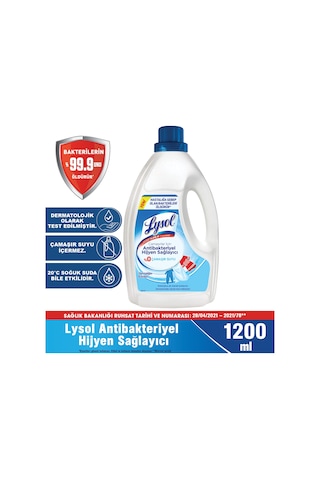 Lysol Çamaşırlar İçin Hijyen Sağlayıcı 1200 ML