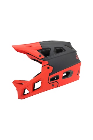 İmpact Stroke Kırmızı 55-58cm M Fullface Bisiklet Kaskı
