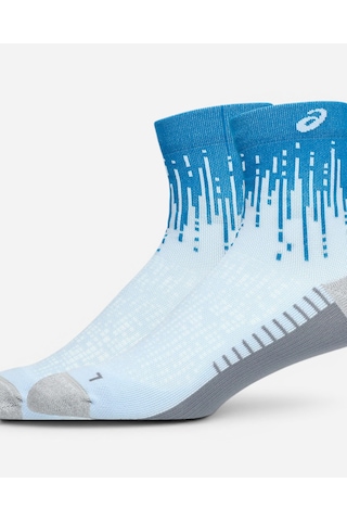 Asics Performance Run Sock Quarter Mavi Koşu Çorabı 3013b349-400