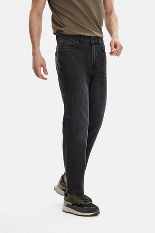 Backandbond Siyah Tapered Fit Denim Pantolon Çok Renkli