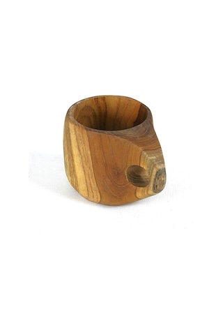 Ahşap Kuksa Bardak 7x11 Cm.