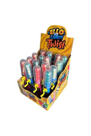 Ello Candy Twist Şeker 22 G 16 Adet