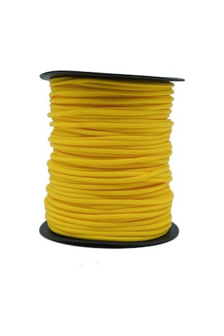 Mg Ropes Paracord İp 2 Mm Sarı No:51 1 Makara 30 Metre Çok Renkli