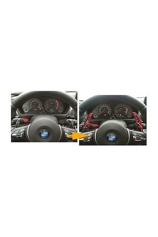 Autogp Bmw F Serisi M3 Direksiyon F1 Vites Kulakçık Paddle Shift Siyah Agp-bmpsm3rdbb