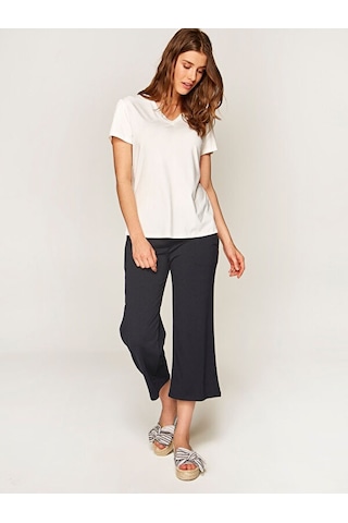 Faik Sönmez Straight Fit Örme Capri 00057 001