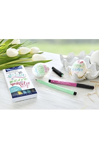 Faber Castell Pıtt Kaligrafi Seti 6 Lı Pastel 267116