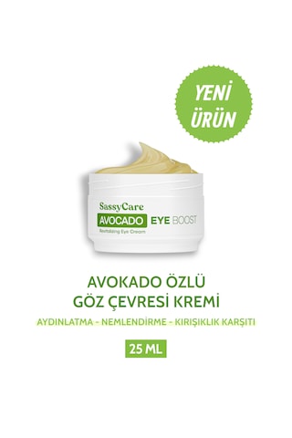 Sassycare Avocado Eye Boost Nemlendirici Göz Kremi 25 Ml