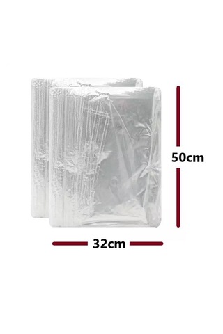 Jokey Ambalaj 32x50cm Esnek Dayanıklı Bantsız 8mic. Naylon Bakliyat Poşeti Aksesuar Torbası 1kg