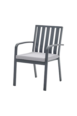 Venüs Alüminyum Minderli Bahçe Sandalyesi Antrasit