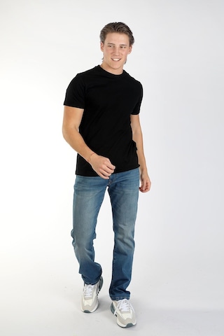 Lee Cooper Erkek Baselo O Yaka T-shırt 242019 Siyah
