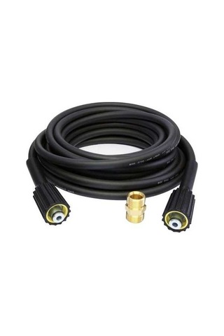 Pazly 10 Metre Yüksek Basınçlı Pvc Hortum, M22 Bağlantılı, 180 Bar
