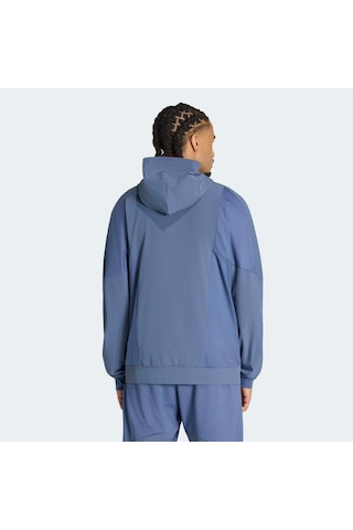 Adidas D4t Workout Erkek Mavi Ceket Ks6394
