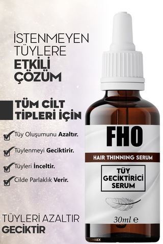 Fho Tüy Dökücü ve Nemlendirici Serum 30 ML
