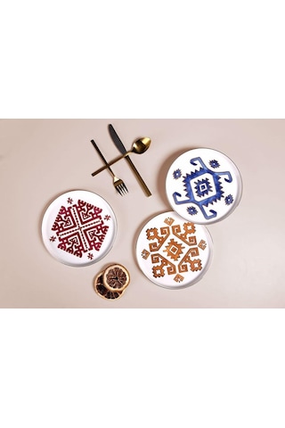 Porland Arabesque 6 Lı Pasta Takımı 18 Cm 04alm007149 Renkli