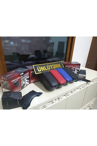 Her Araca Uygun Sürgülü - Bardaklı Oto Kolçak - Kol Dayama