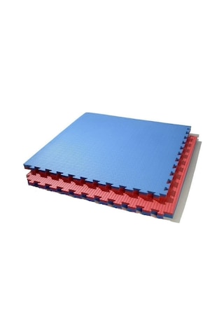 Tatami Minderi Mavi-kırmızı 100 100 26mm/ithal Kırmızı