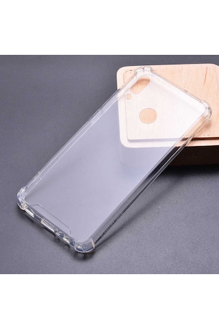 Huawei P Smart 2019 Kılıf Zore Nitro Anti Shock Silikon Renksiz