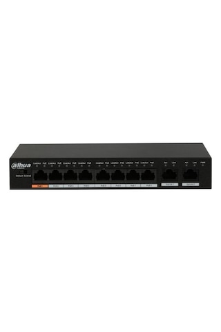 Dahua PFS3010-8ET-96 8 Port Poe Yönetilemez Switch