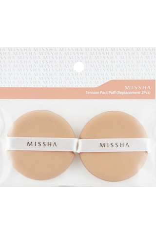 Missha Tension Pact Puff Büyük Boy Makyaj Pufu 2 Adet