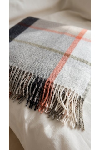 Gençev Home %100 Saf Yün Scotch Battaniye Tek Kişilik 160x220 (524466623)