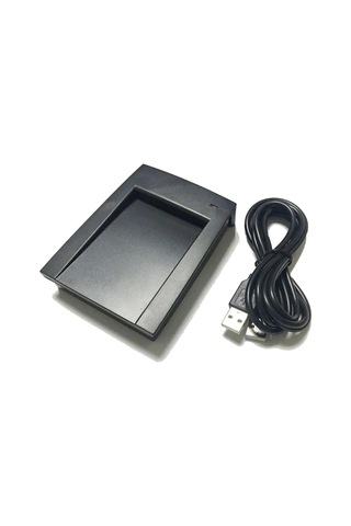 Alkatronik R10dc Çift Frekans 13.56mhz Ve 125khz Usb Rfid Okuyucu Dual Rfıd Manyetik Kart Anahtarlık Etiket Oku