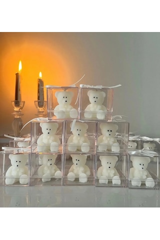 Hediyelik Ayıcık Mum