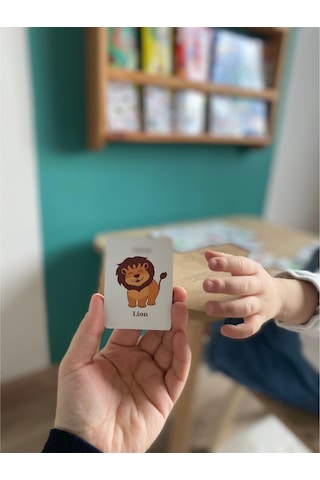 Zeka Kartları Eşleştirme Oyunu Ahşap Hafıza Kartı Oyunu Eğitici Puzzle Oyunları