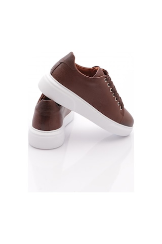 Dgn Paco Erkek Sneakers Ayakkabi Taba Floater Beyaz