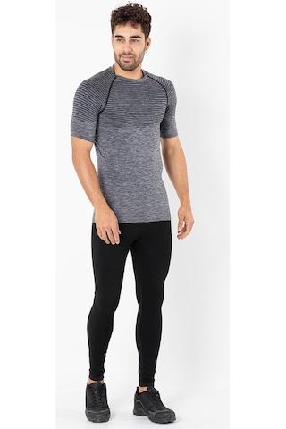 Miofit Erkek Active Melange Kısa Kollu Dikişsiz Spor Tişört