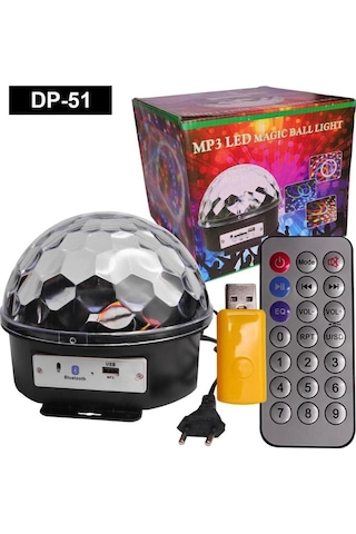 Disko Lambası Büyük Asorti