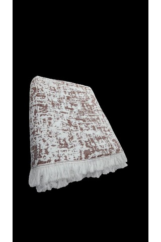 Cyl Çift Kişilik Şönil Battaniye Bordo Çok Renkli