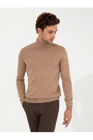 Cacharel Erkek Camel Kazak /triko 50257269-vr015 Kahverengi