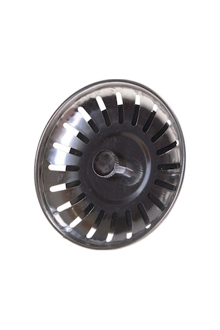 Bosphorusboutique02 Paslanmaz Çelik Banyo Süzgeci Kanal Kapağı Gri