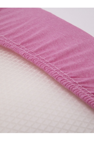 Favora Battal Boy Lastikli Penye Çarşaf Pembe